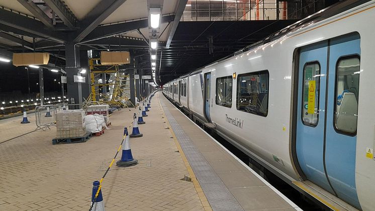 Brent Cross West platform safety testing