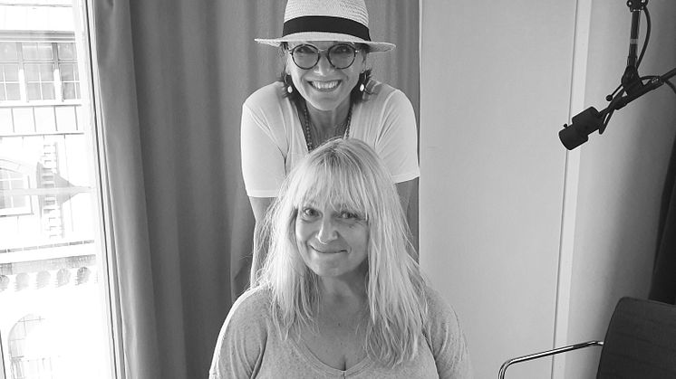 Sussie Eriksson gästar Katrin Sundbergs podcast ”Mina roliga kompisar"!