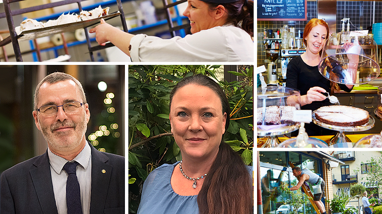 Kommundirektör Per Bäckström och näringslivsansvarig Marieke Wolter vill visa att Partille är en kommun att räkna med och som tar sitt ansvar för att ge de lokala företagarna de bästa förutsättningarna.