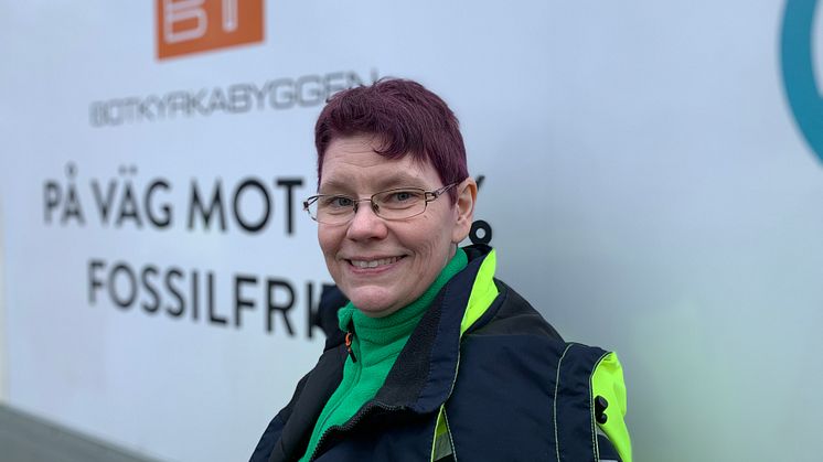 ”Grovsopbilen ökar tryggheten och trivseln för våra hyresgäster” säger Katarina Forsström