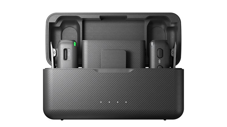 DJI Mic - Whole set in case (front)