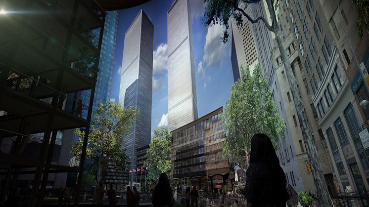 Visualisierung von Yadegar Asisis neuem Panorama NEW YORK 9/11 - Motiv: © asisi 