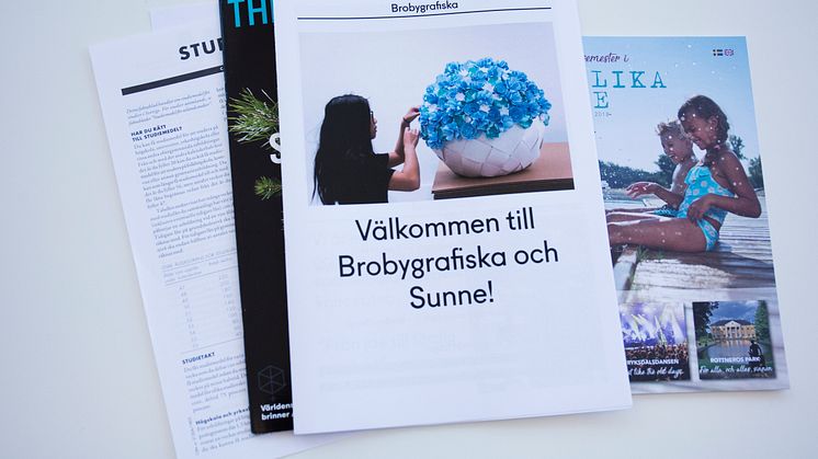 Höstens Brobygrafiska-studerande testas i särskilt prov