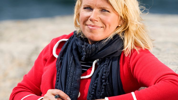 Deckarförfattaren Ann Rosman