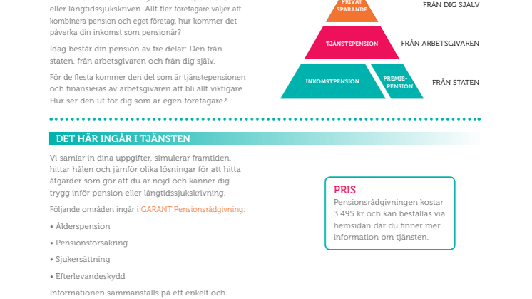 Ny medlemsförmån: Oberoende pensionsrådgivning – troligtvis enda riktigt oberoende på marknaden