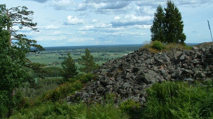 Ullavi klint. Bild Länsstyrelsen