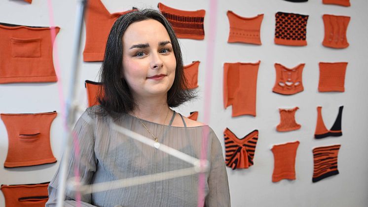 Northumbria University Fashion student Beth Young