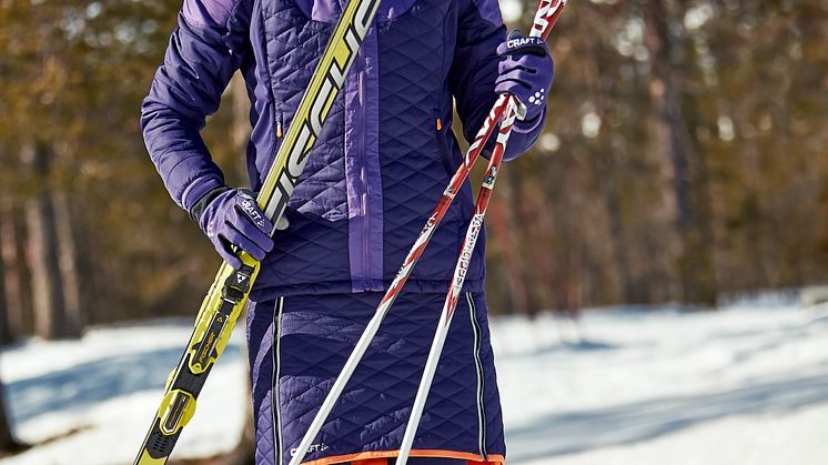 The skirt that merges cross-country skiing with street fashion