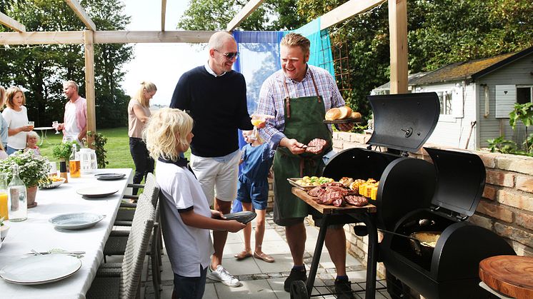 Grill ur nya serien Vinson, som visas på Elmia Garden. Foto: Landmann