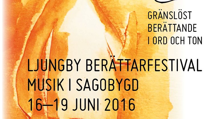Ljungby Berättarfestival & Musik i Sagobygd – två festivaler i ett! Under fyra dagar exploderar Ljungby i ett gränslöst berättande med myter, låtar, livsberättelser, sagor, visor, cirkus, dans, poesi och vitsar.