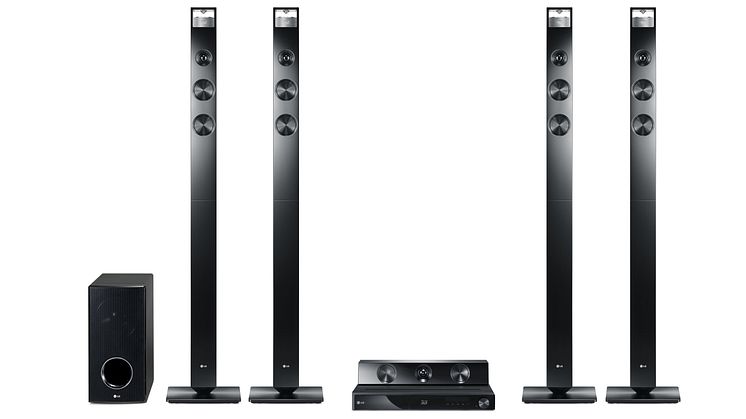LG Cinema 3D Sound gir surround-lyden en ny dimensjon og skaper ekte kinofølelse 