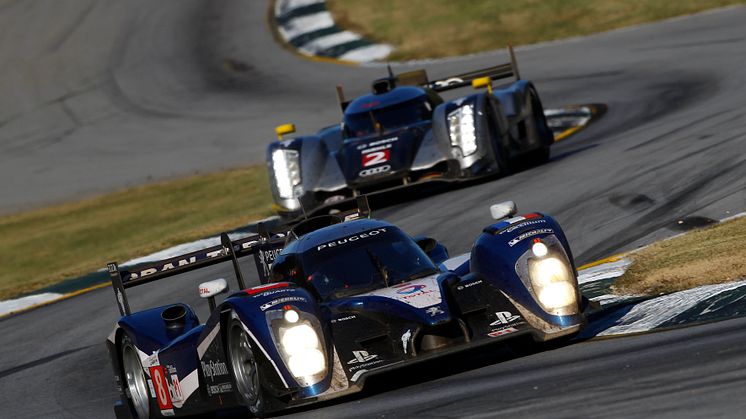 Peugeot sikrede sig VM for konstruktører på Petit Le Mans