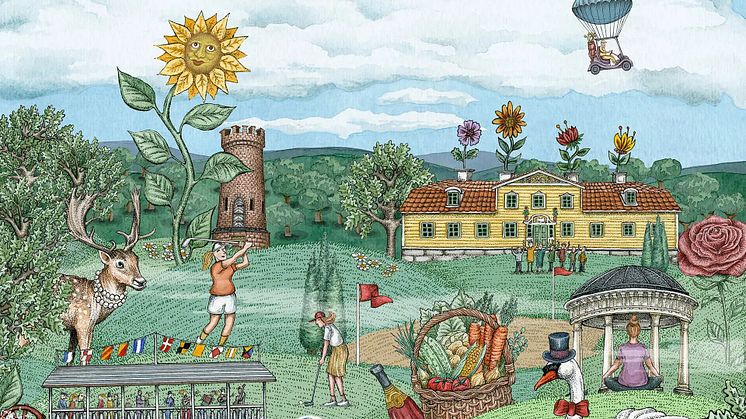 Illustration Villa Baro
