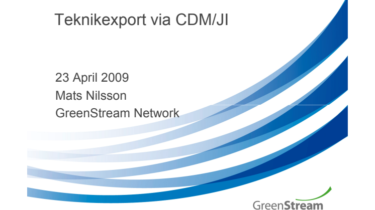 Mats Nilsson, Green Stream