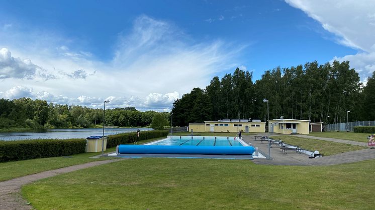 Friluftsbadet i Vinslöv, Hässleholms kommun.