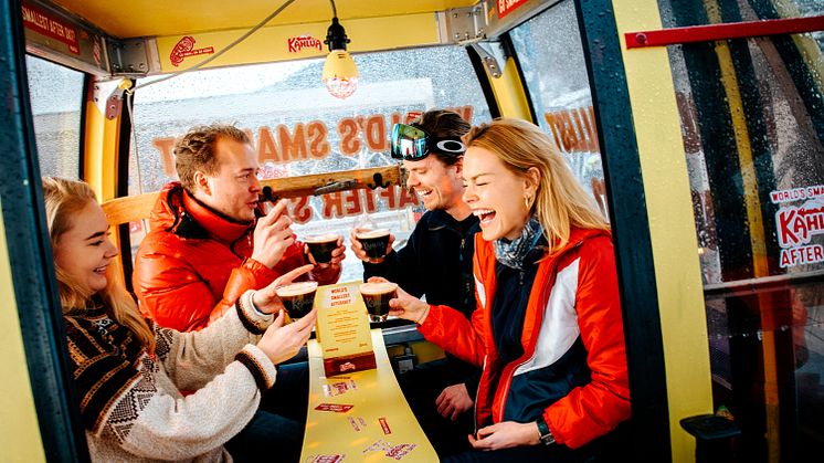 KAHLÚA LANSERAR VÄRLDENS MINSTA AFTERSKI