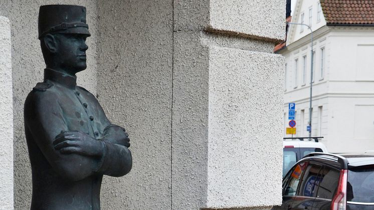 Den här Wendisten är försvunnen - nu ska en exakt likadan skulptur monteras.