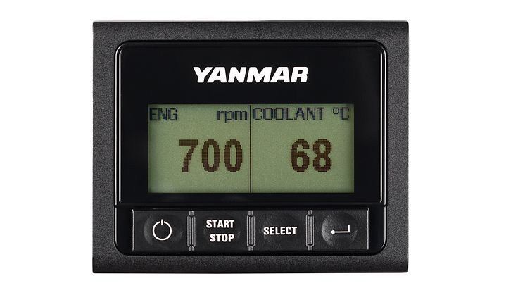 Hi-res image - YANMAR - YANMAR YD25 LCD Switch Panel Display 