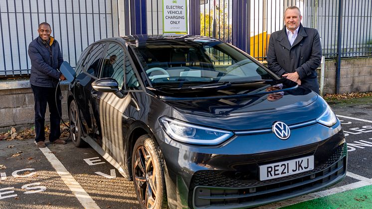 Bim Afolami MP joins GTR to unveil new EV charging bays