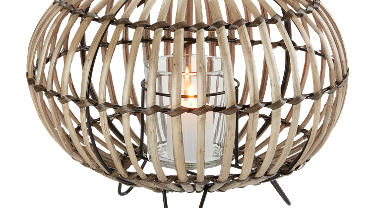 Lanterne ENGHAUK Ø32xH26 natur (189,- DKK)