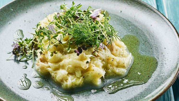 Bacalà mantecato, «vispet torsk»
