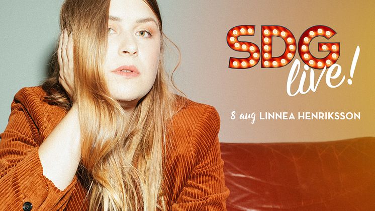 Linnea Henriksson på SDG Live!