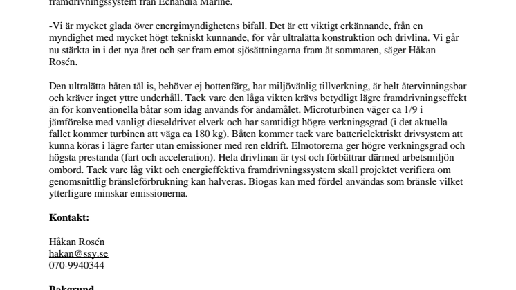 4,6 miljoner till unikt båtbygge i Gävle