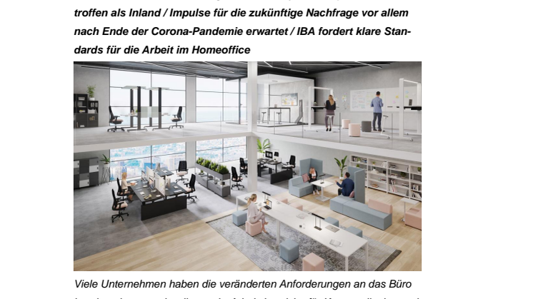 Büromöbelbranche: Aufholjagd im vierten Quartal 2020