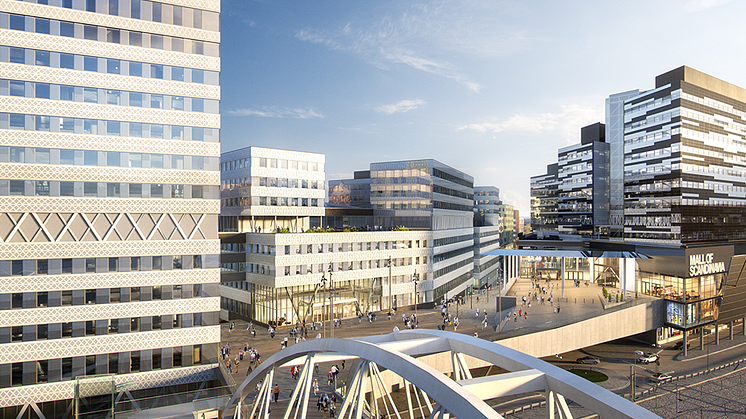 ​Arkitekter samverkar i ett av Sveriges största kontorsprojekt