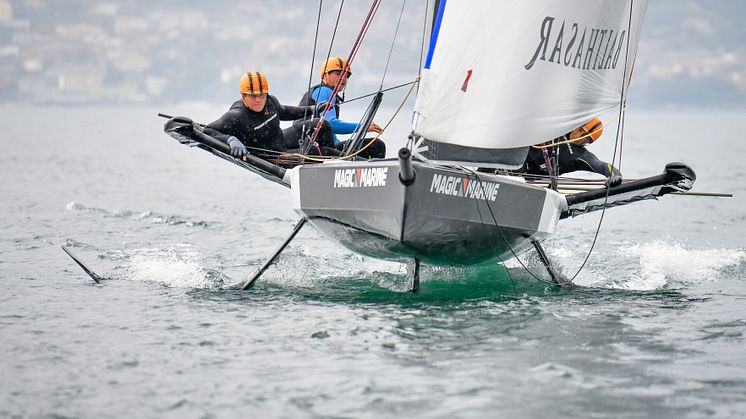 Persico F69 foiling sailing boat