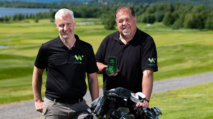 Nickas Boström och Patric Hörnsten Nilsson på WatchItGolf.