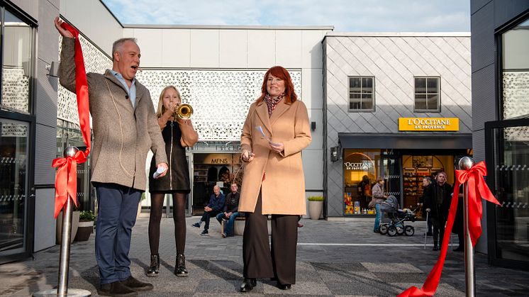 3 000 nybyggda kvadratmeter – den 24 oktober invigdes Hede Fashion Outlet