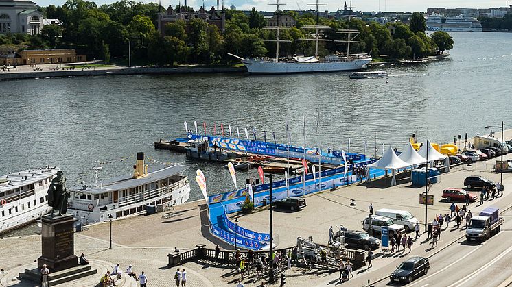 Medley i samarbete med Vattenfall World Triathlon Stockholm