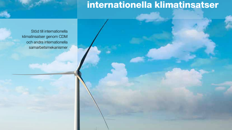 Sveriges program för internationella klimatinsatser