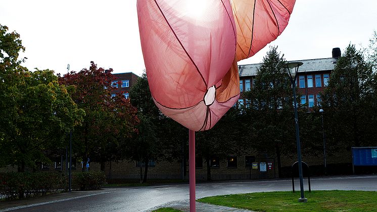 "Vindskulptur" av Annie Johansson, Art of Change 2013