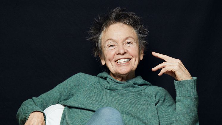 Laurie Anderson kommer till Sverige – uppträder i Göteborg och Malmö i juni