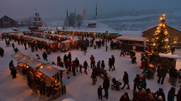 Dalarna, Julmarknad Falu Gruva, foto, Per Eriksson