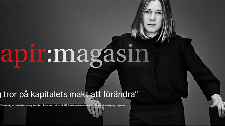 SPP Fonders nya vd Åsa Wallenberg