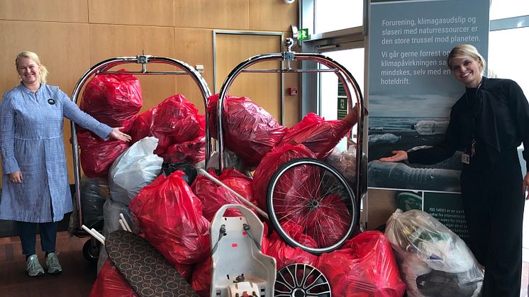 200 kg skrald blev der samlet fra naturområder på Amager