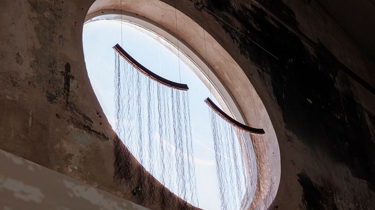 Installationsbild: Laleh Kazemi Veisari – Okänt Land, 2022, Färgfabriken