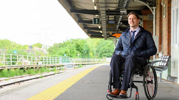 Carl Martin, GTR's new Accessibility Lead. More images can be downloaded at the bottom of this press release