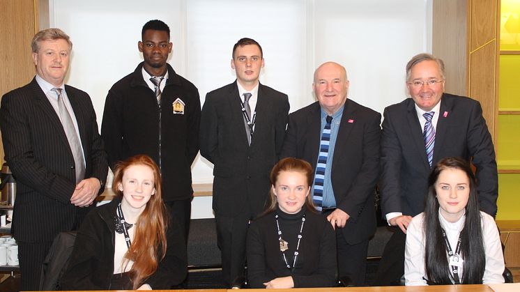 New Commonwealth Apprentices at ng homes in North Glasgow