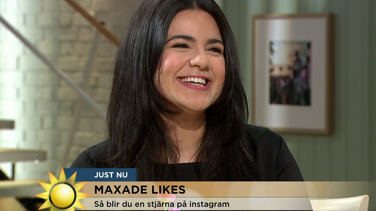 Hanaw Rashid på The Amazing Society i Nyhetsmorgon