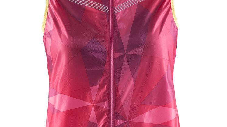 Featherlight vest (dam) i geo pop