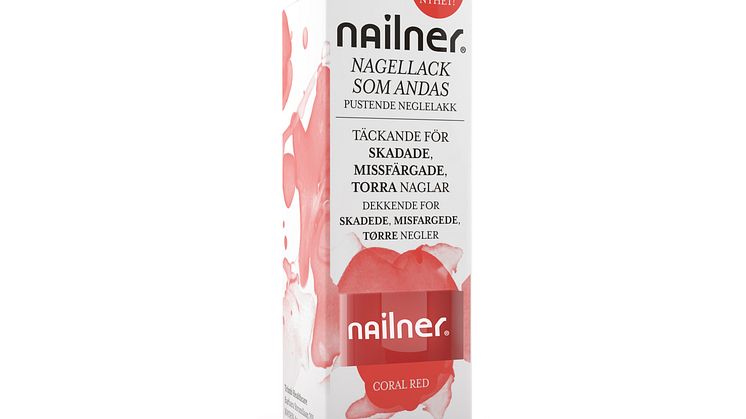 Nailner Coral Red