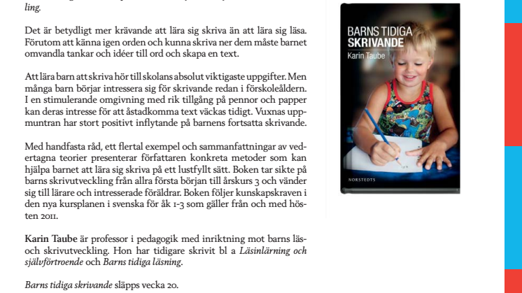 Barns tidiga skrivande