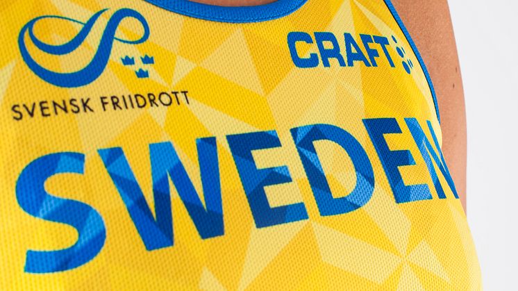 Craft - Swedish Athletics national team - Singlet close