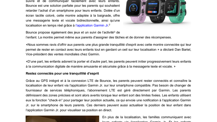 Garmin RP CHF Bounce 
