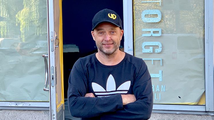 Jesper Weidlitz, Urban Deli, utanför nya Post Bar som öppnar 8 nov