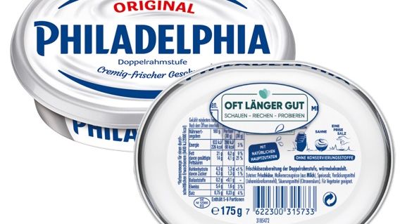Mondelez_Philadelphia Oft länger gut
